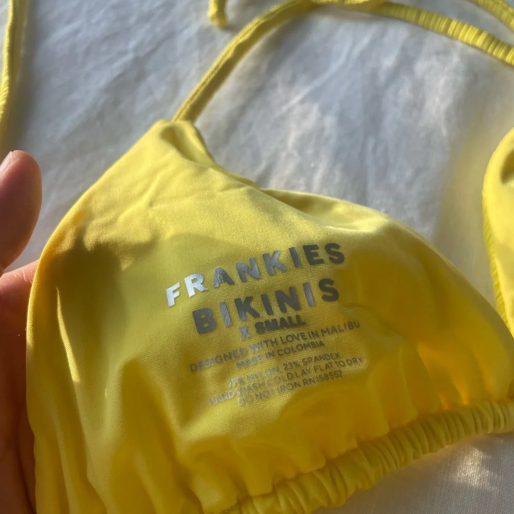 Frankie's Bikinis Yellow Bikini